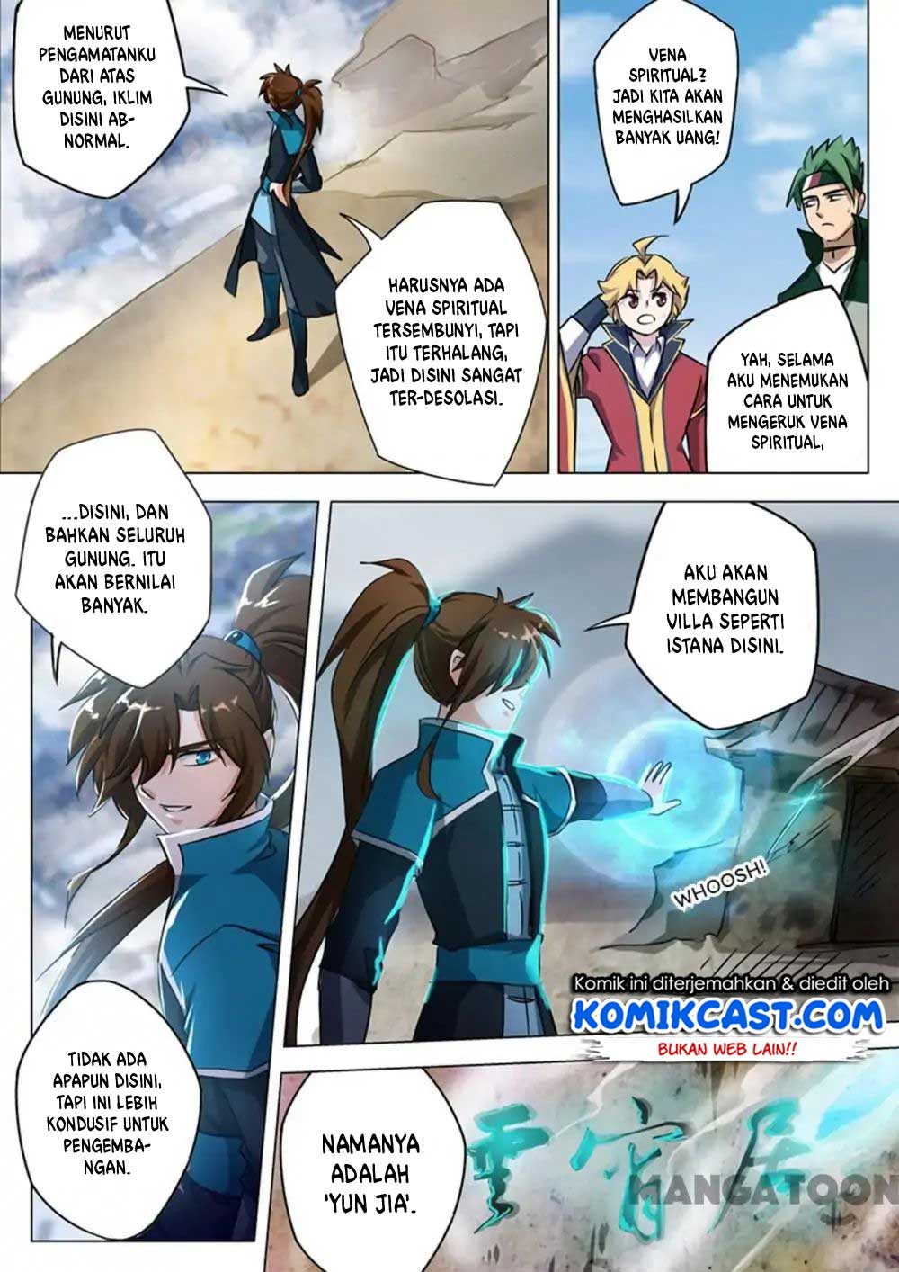 Spirit Sword Sovereign Chapter 168 Bahasa Indonesia